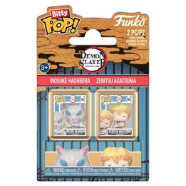 FUNKO Bitty POP 2-Pack Demon Slayer - Inosuke Hashibira & Zenitsu Agatsuma
