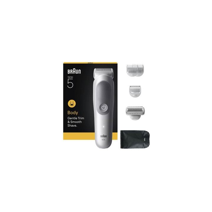 Braun Regolabarba Body Groomeer Uomo BG 5550 Impermeabile + Accessori