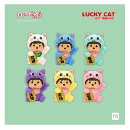 ABYSTYLE - MONCHHICHI - BLIND BOX - Lucky Cat 6 pz