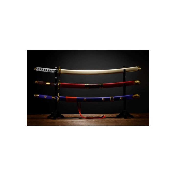 104127 One piece roronoa zoro 3 sword style proplica set