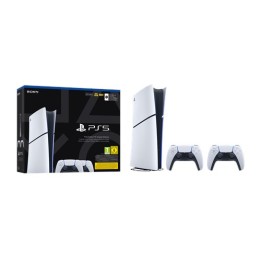 Sony Computer Ent. PS5 Console 825GB Digital Ed. White + 2 DualSense