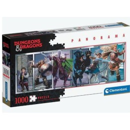 Dungeons & Dragons Puzzle Collection - Companions Of The Hall - Panorama Puzzle 1000 Pezzi