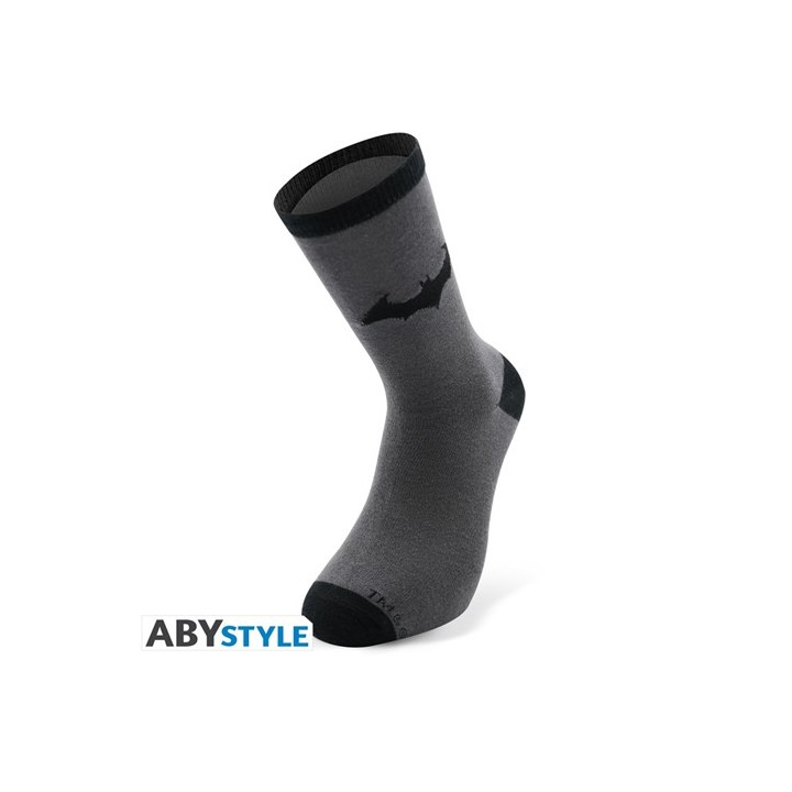 ABYSTYLE DC COMICS - Calzini: "Batman" (Black & Grey)