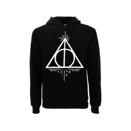 HARRY POTTER - I DONI DELLA MORTE FELPA NERA L