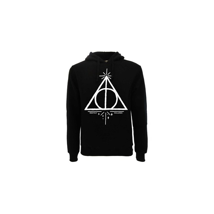 HARRY POTTER - I DONI DELLA MORTE FELPA NERA L