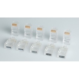 ROLINE CONNETTORE MODULARE UTP CAT5E CLASSE D 8P8C MONTAGGIO SU CAVO..
