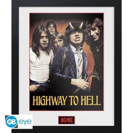 ABYSTYLE AC/DC - Poster Incorniciato: "Highway to Hell" (30x40)