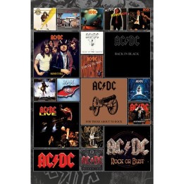 ABYSTYLE AC/DC - Poster grande: "ACDC Covers" (91.5x61)