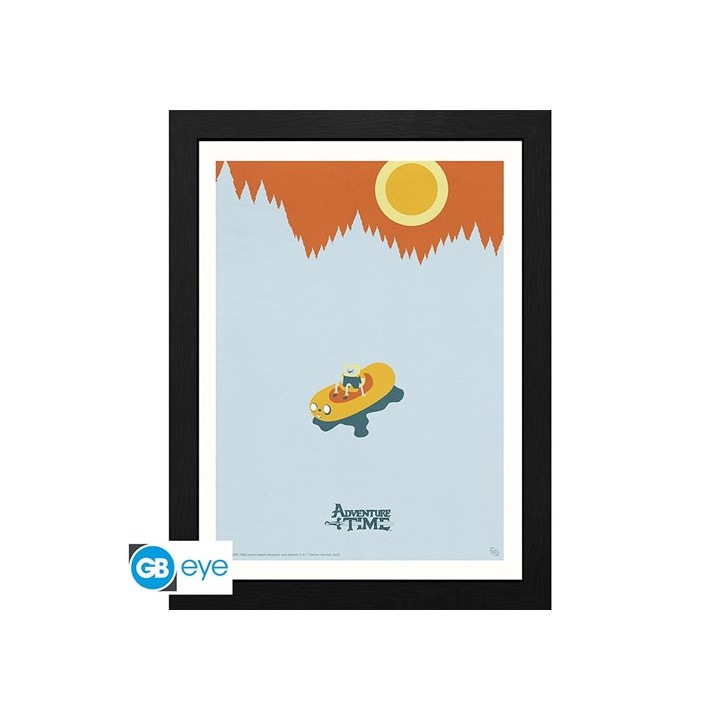 ABYSTYLE ADVENTURE TIME - Poster incorniciato: "Adventure" (30x40)