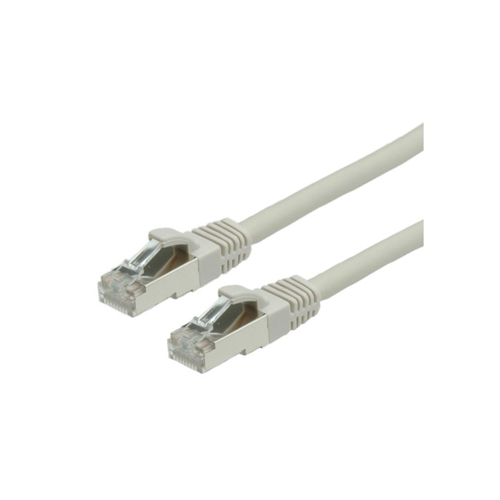 VALUE CAVO DI RETE S/FTP (PIMF) PATCHCORD CAT.6/CLASS E, LSOH, GRIGIO.