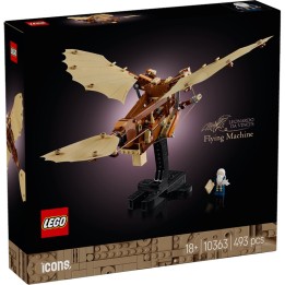 LEGO 10363 ICONS - Macchina volante di Leonardo da Vinci