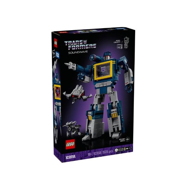 LEGO 10358 ICONS - Transformers: Soundwave V29