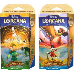 RAVENSBURGER DISNEY: LORCANA - SET 3 NELLE TERRE D'INCHIOSTRO STARTER.