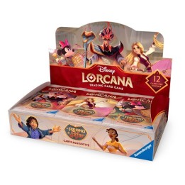 RAVENSBURGER DISNEY: LORCANA - SET 8 IL REGNO DI JAFAR BOOSTER DISPLA.