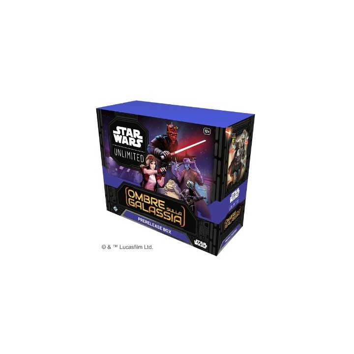 ASMODEE - STAR WARS UNLIMITED - OMBRE SULLA GALASSIA: PRERELEASE BOX..