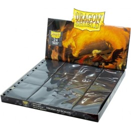 DRAGON SHIELD 24-Pocket Pages Display (50 Pages)