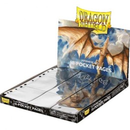 DRAGON SHIELD 18-pocket pages Japanese size (50)