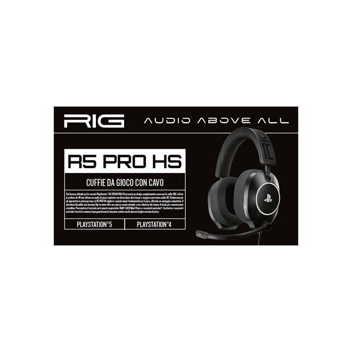 BIGBEN OLP Cuffie Gaming RIGR5PROHS PS5