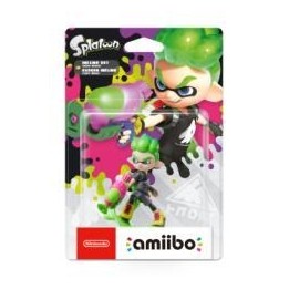AMIIBO Splatoon 2 Ragazzo Inkling (Verde Neon)