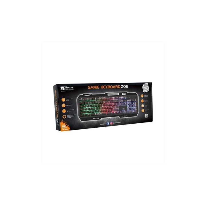 XTREME GAME KEYBOARD ZOE LED 19 KEY USB