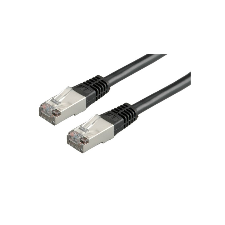 VALUE CAVO DI RETE S/FTP (PIMF) PATCH CORD, CAT.6 (CLASS E), BLACK, 2.