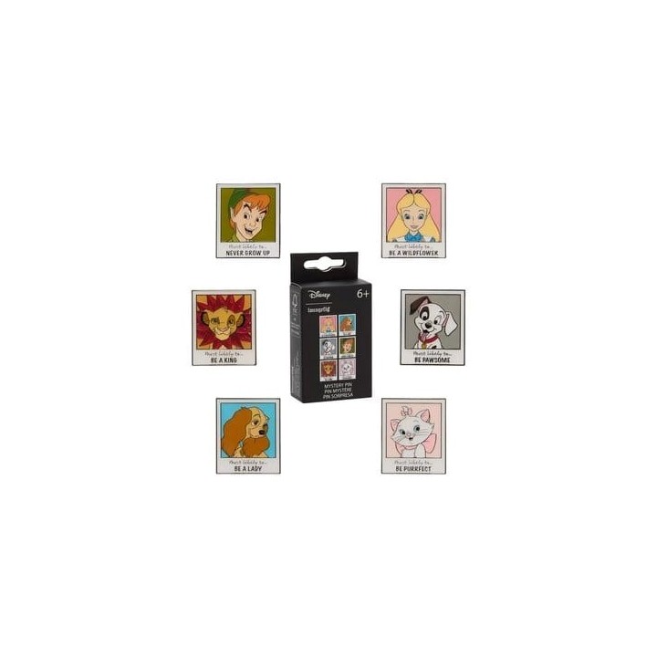 FUNKO Loungefly Mystery Pins - Disney Classic Year Book 12pz