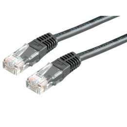 VALUE CAVO UTP PATCHCORD CAT.6/CLASS E, BLACK, 1M