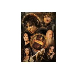 CLEMENTONI - 100464 - Lord Of The Rings Puzzle Collection - The One Ring - Jigsaw Puzzle 1000 Pezzi