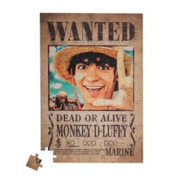 CINEREPLICAS 103484 - One Piece Magnetic Puzzle Wanted Luffy