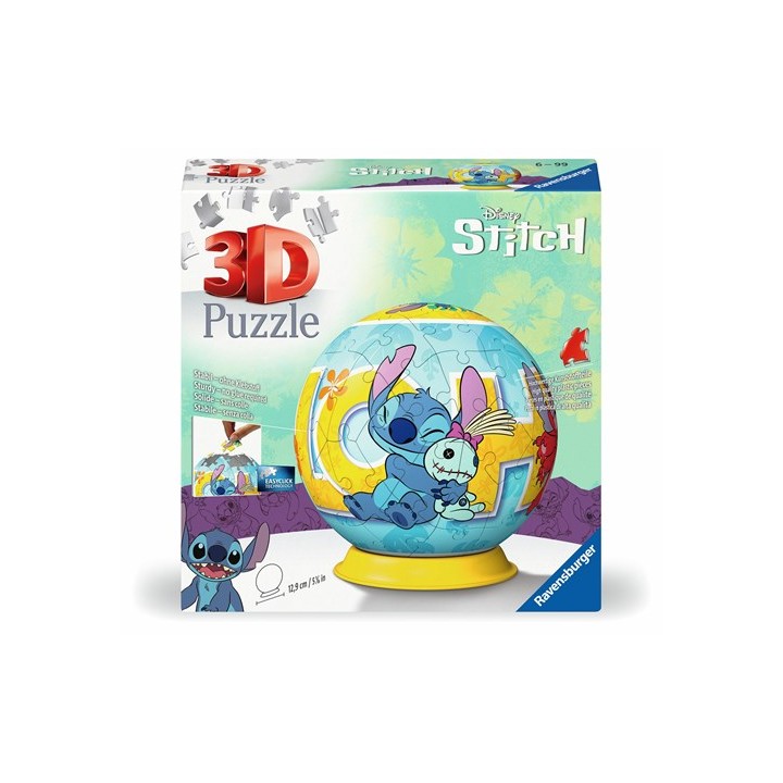 RAVENSBURGER Disney Stitch puzzle 3D 72 pz