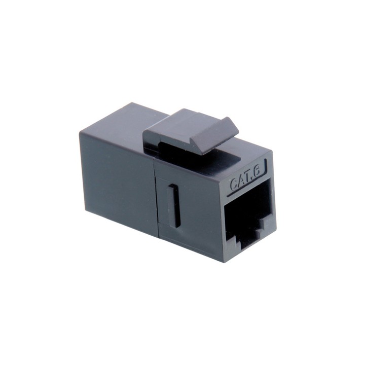 VALUE RJ45 CONNETTORE KEYSTONE, CAT.6, CLASS E, UTP, NERO