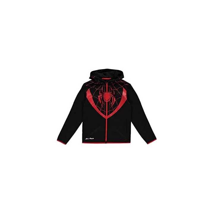 DIFUZED Marvel: Spider-Man - Felpa con cappuccio: "Miles Morales" (S)