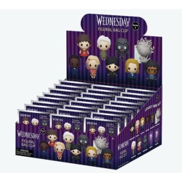 99803 - Wednesday Bag Clip Blind Box Display(24)