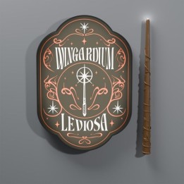 ERIK. LAMPADA HARRY POTTER WINGARDIUM LEVIOSA