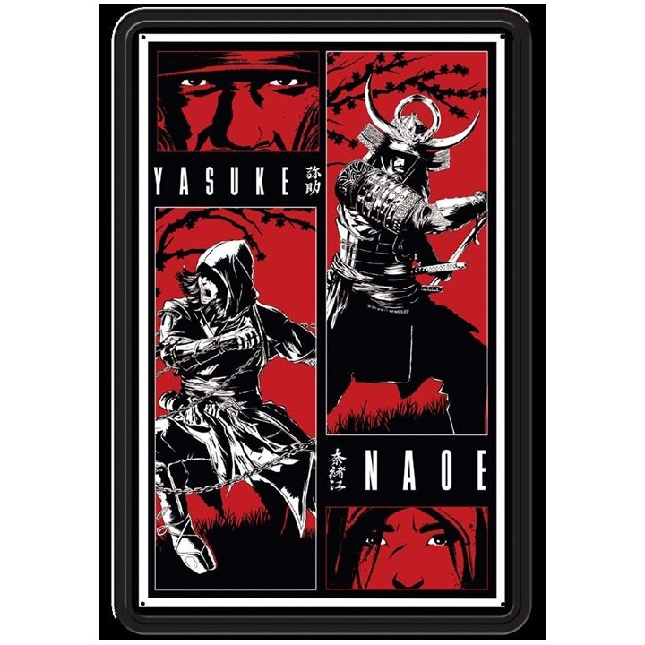 102080 - Assassins creed shadowsmetal sign manga