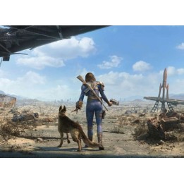 104498 - Fallout neighborhood patrol lithograph