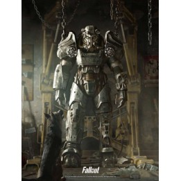 104499 - Litografia dell'armatura potenziata di Fallout