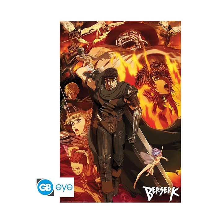 ABYSTYLE - BERSERK - Poster Maxi 91.5x61 - Groupe