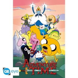 ABYSTYLE ADVENTURE TIME - Poster grande: "Group" (91.5x61)