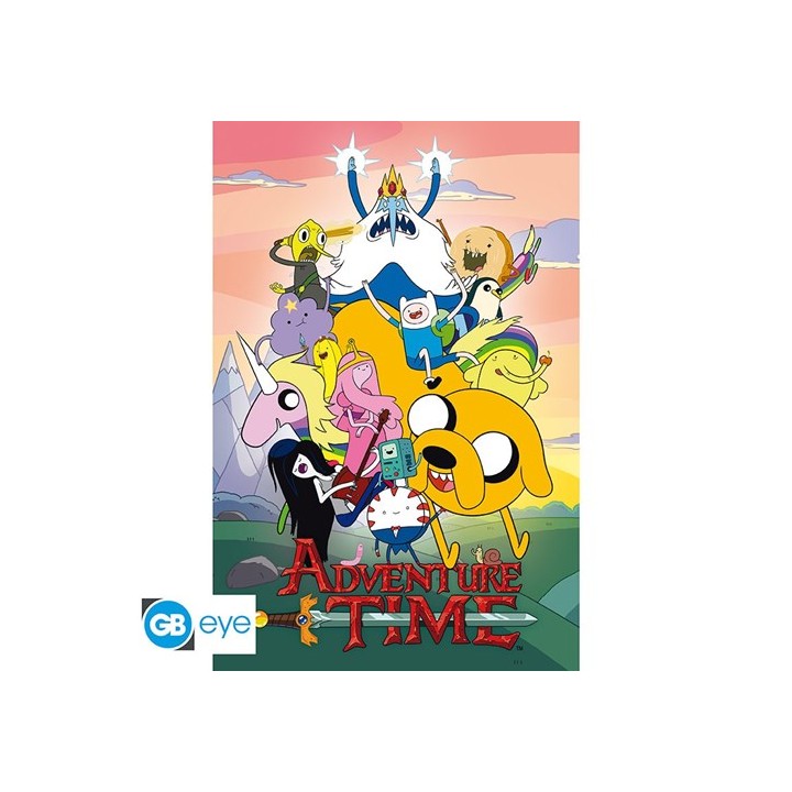 ABYSTYLE ADVENTURE TIME - Poster grande: "Group" (91.5x61)