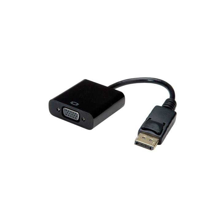 VALUE CAVO ADATTATORE DP - VGA, M/F