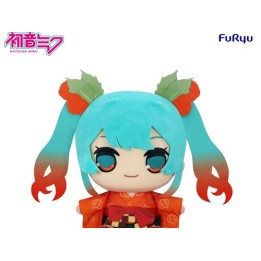 112300 - Hatsune Miku Flower Fairy Winter Cherry Kyurumaru Big Plush