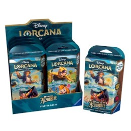 RAVENSBURGER DISNEY: LORCANA - SET 6 MARE DI AZZURRITE STARTER DECK D.