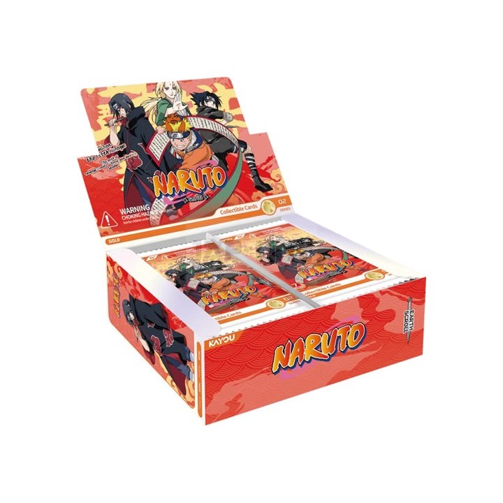 Naruto Kayou Collectible Cards Smriti - Earth Scroll 002 Box (20 bust.