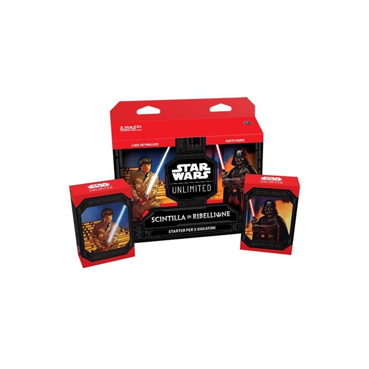 ASMODEE - STAR WARS UNLIMITED - STARTER SET SCINTILLA DI RIBELLIONE -.