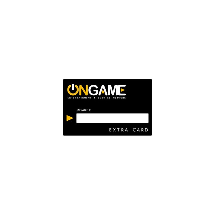 ONGAME Fidelity card nera - confezione 20 pezzi