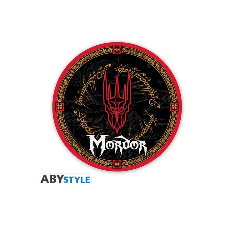 ABYSTYLE _ LORD OF THE RINGS - Ceramic Coasters "Mordor"