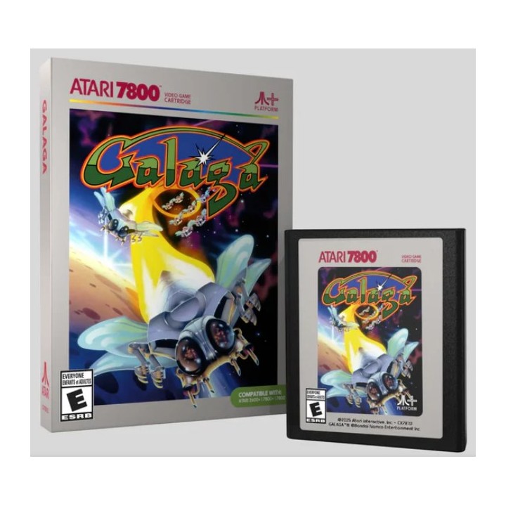 Atari Galaga (Compatible with 2600+,7800+,7800) EU (Day on non garantito)