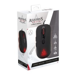 FREAKS AND GEEKS Assassin's Creed - Gaming Mouse 3600 DPI -LED-Black