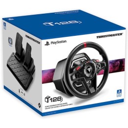 THRUSTMASTER Volante T128 (Compatibile PS5, PS4 e PC)